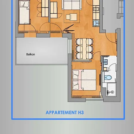 Nordstrandperlen Apartament Norderney